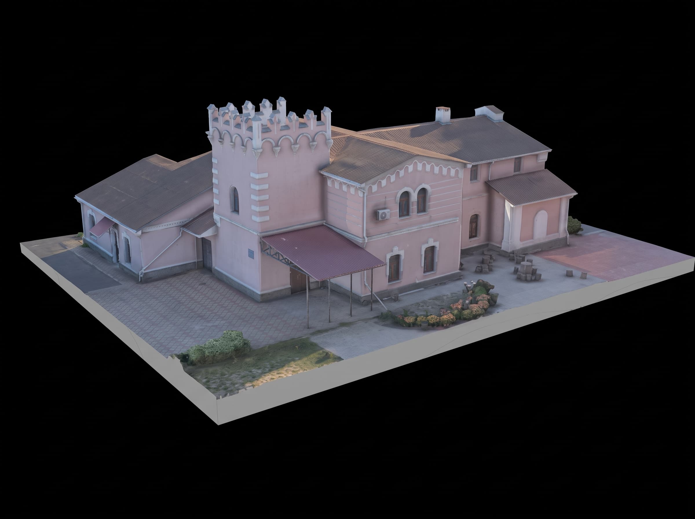 Skoropadsky Manor. Wing